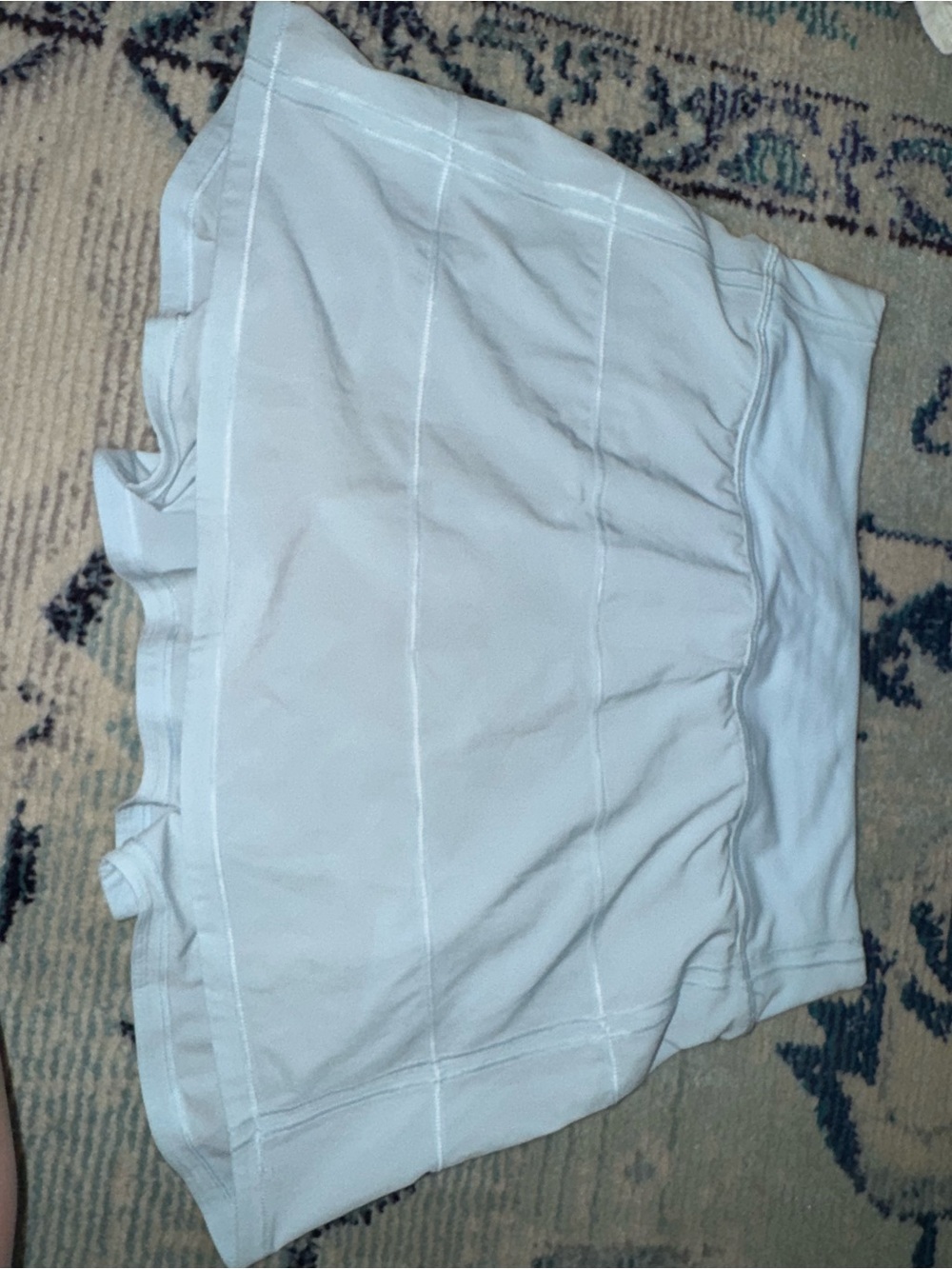 Women’s Lululemon Light Blue Athletic Skort with Subtle Paneling